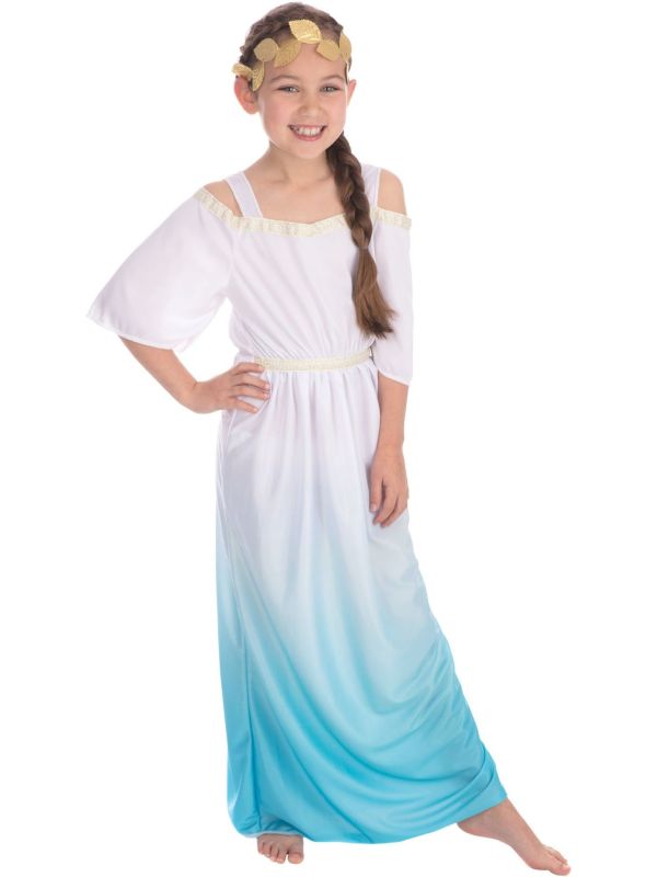 Witte Romeinsje Jurk Meisjes