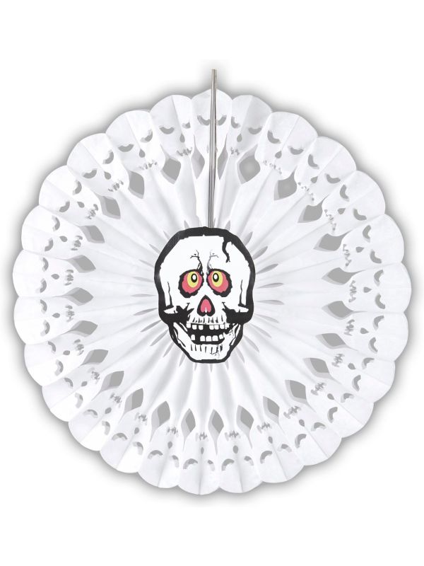 Witte Skelet Waaier