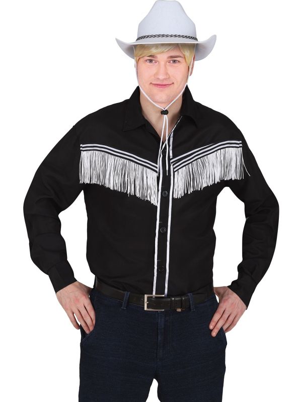 Witte Vilten Cowboyhoed