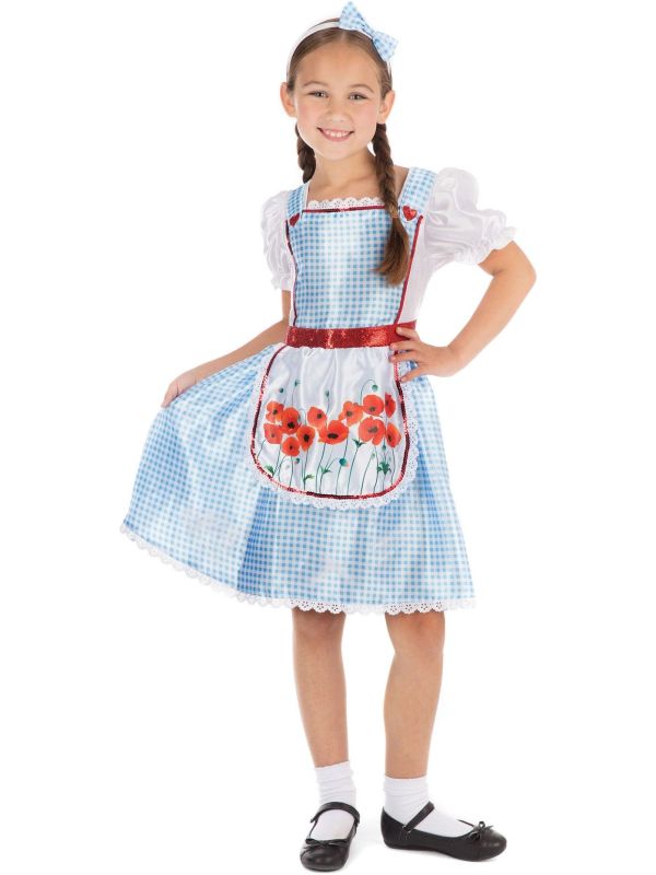 Wizard of Oz Dorothy Kostuum Meisjes