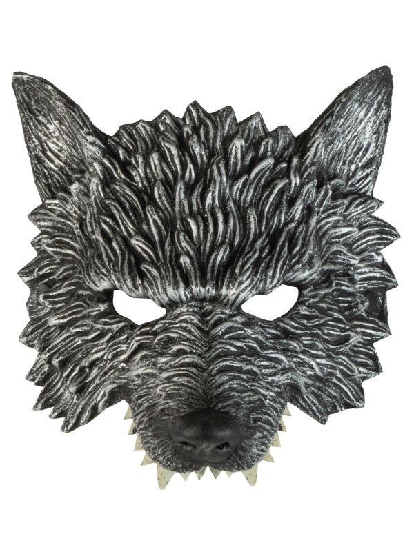 Wolf Masker Grijs Dames Heren