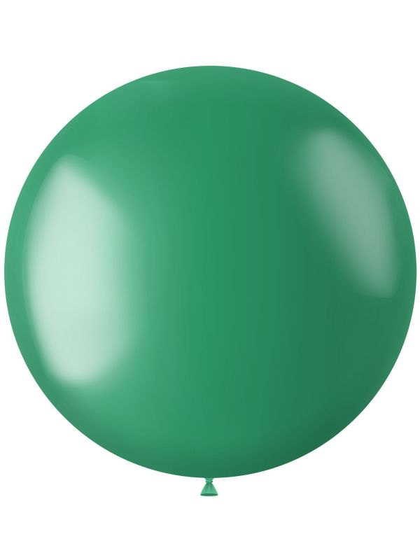 Xl Ballon Groen Metallic