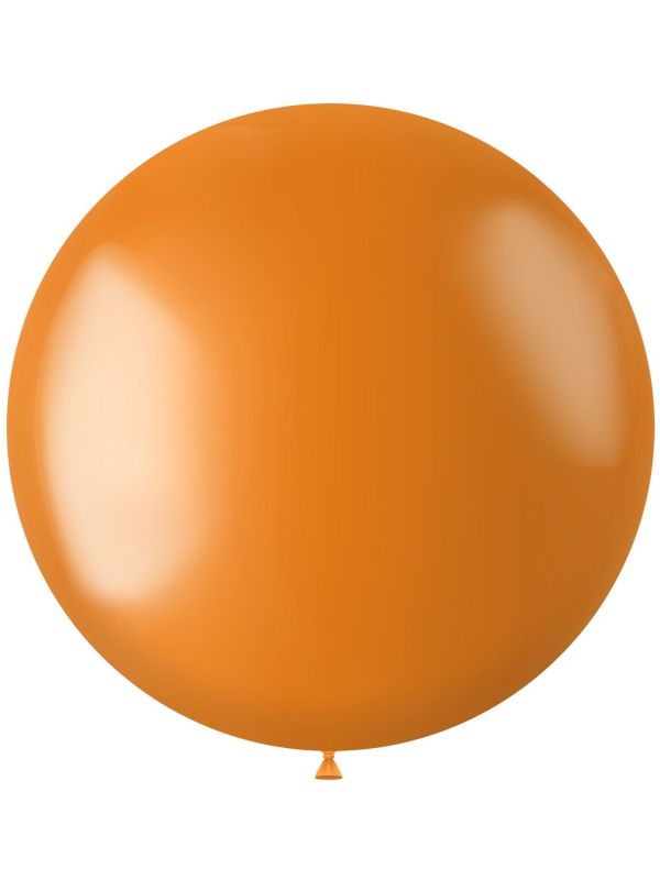 Xl Ballon Oranje Metallic