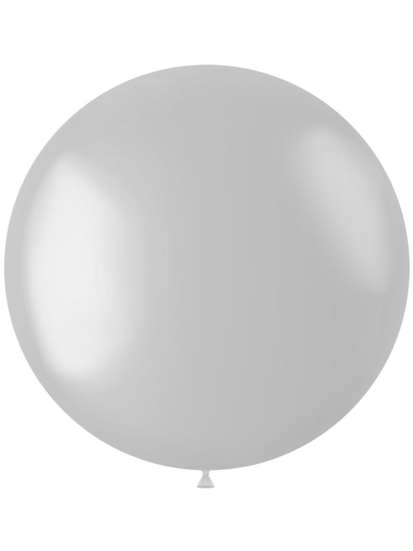 Xl Ballon Parelwit Metallic