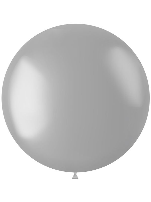 Xl Ballon Zilver Metallic