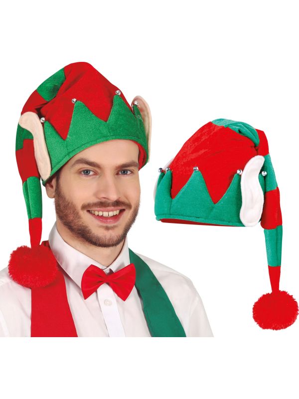 Zachte Kerstelf Muts met Oren