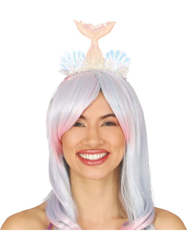 Zeemeermin Haarband met Schelpen