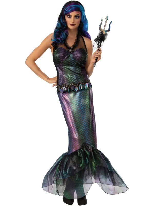 Zeemeermin Kostuum Dames Metallic