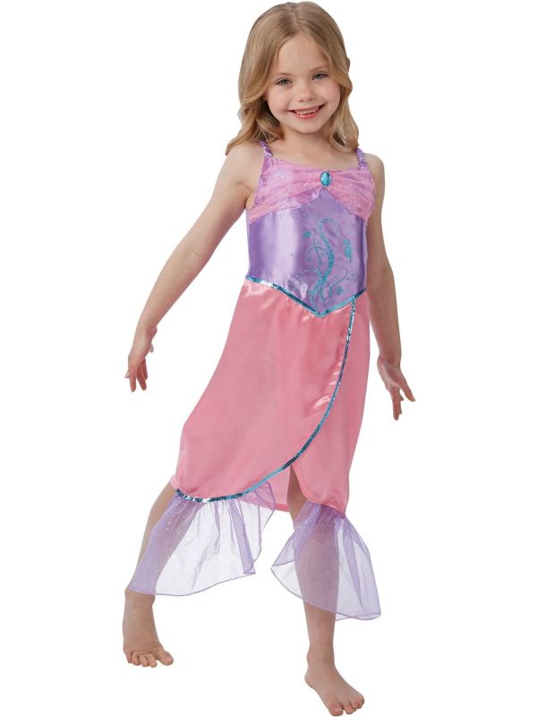 Zeemeermin Kostuum Meisjes Pastelkleurig