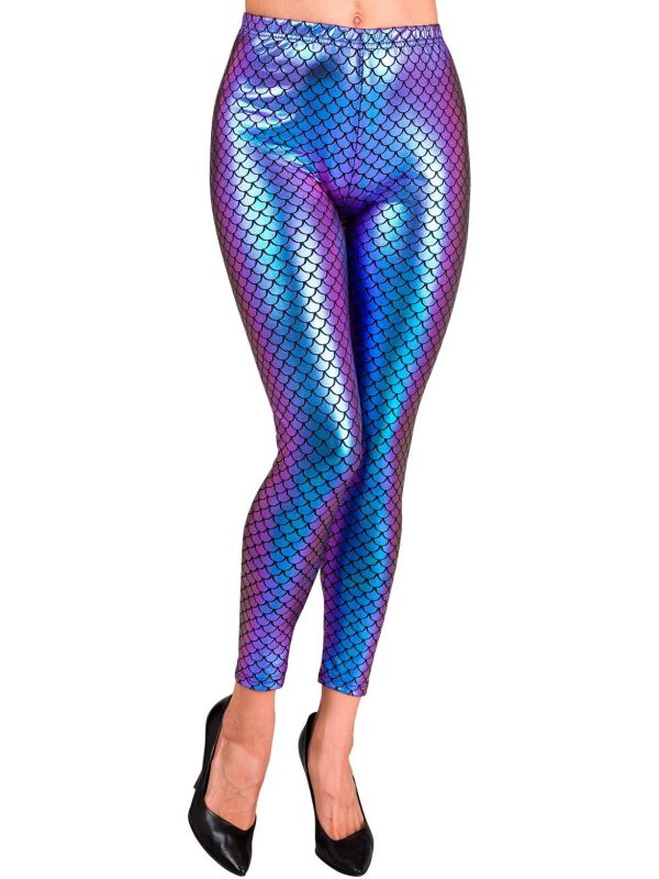 Zeemeermin Legging Dames Carnaval