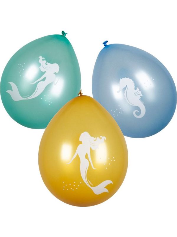 Zeemeermin Thema Ballonnen Latex