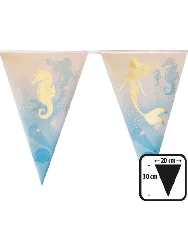 Zeemeermin Thema Vlaggenlijn