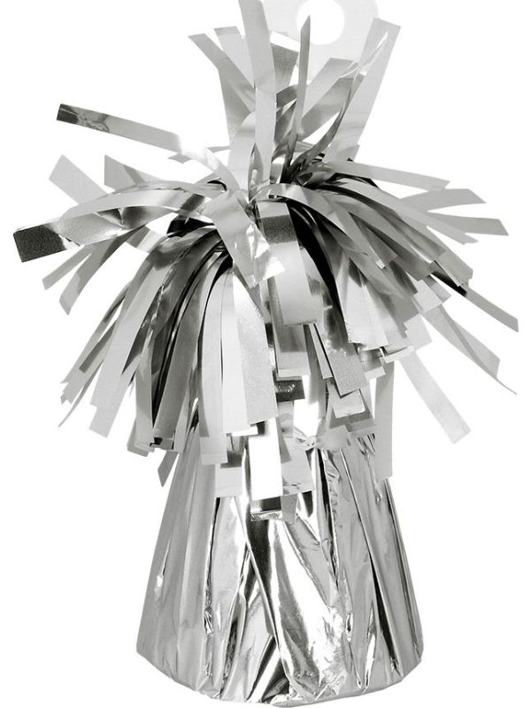 Zilveren Ballongewicht Folieballon