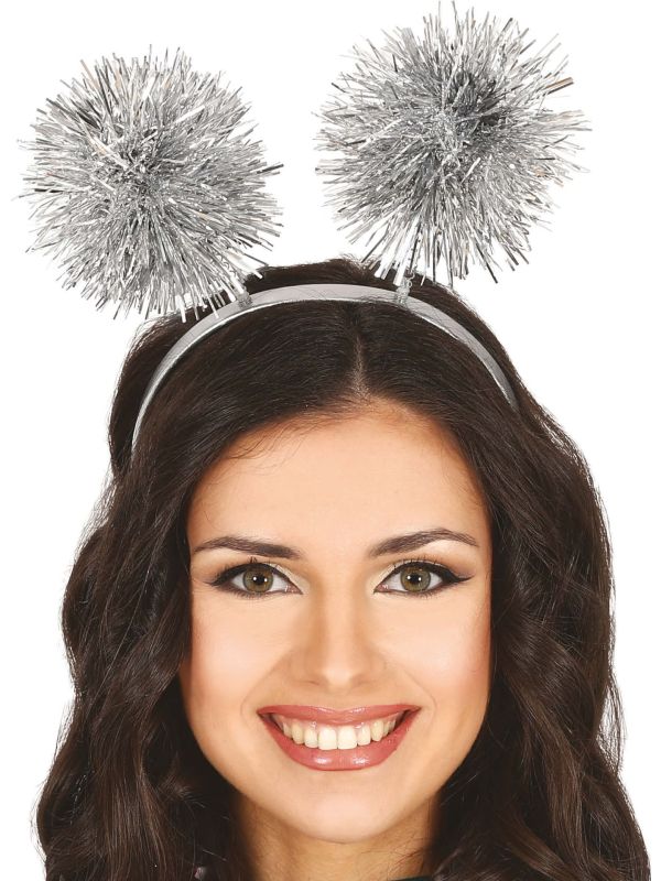 Zilveren Bollen Feesttiara