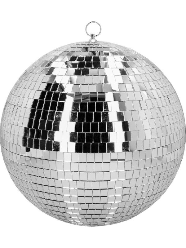 Zilveren Discobal 30 cm