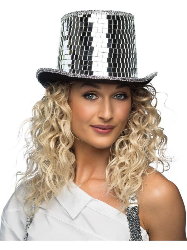 Zilveren Discobalhoed