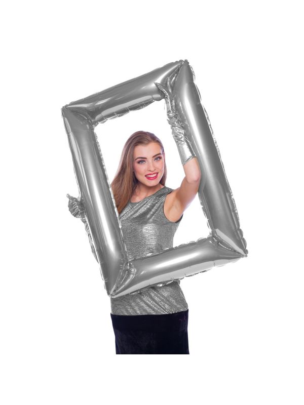 Zilveren Fotolijst Folieballon