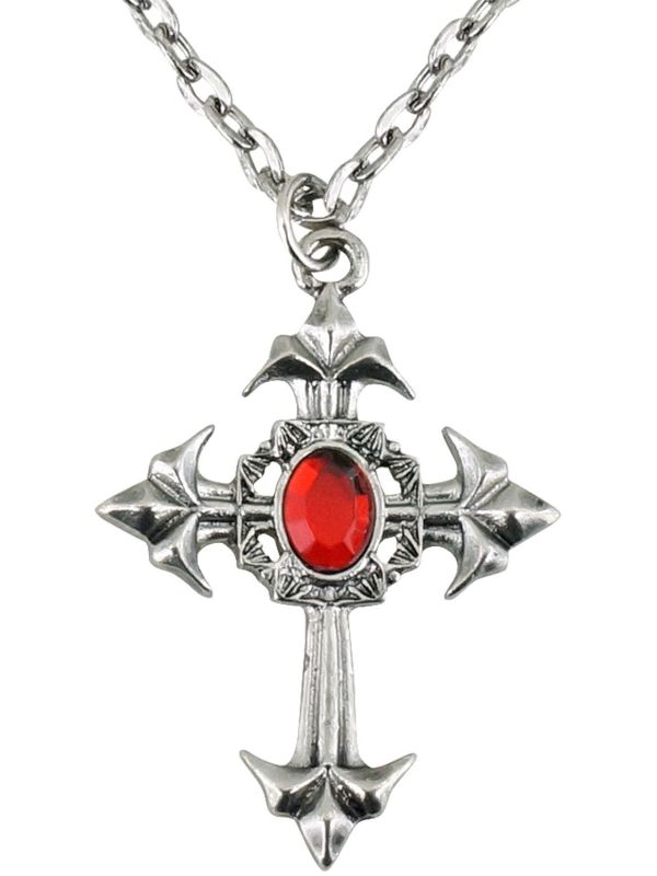 Zilveren Gothic Ketting