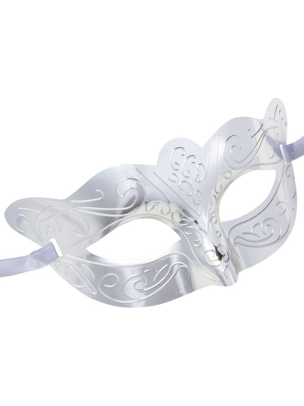 Zilveren Oogmasker