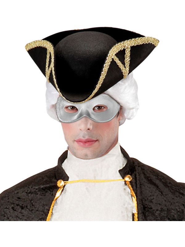 Zilveren Oogmasker Volwassenen