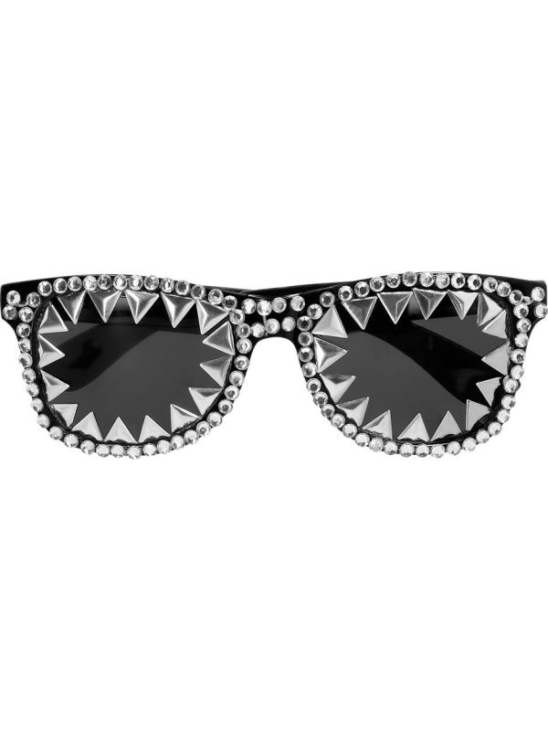 Zilveren Partybril Bad Glam