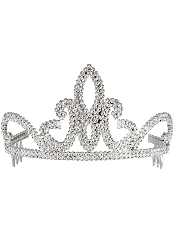 Zilveren Prinsesjes Tiara