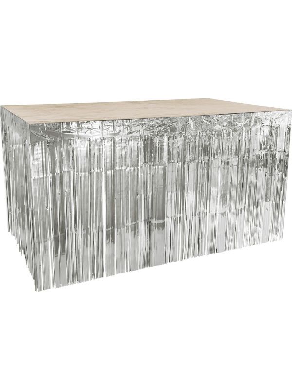 Zilveren Tafelrok Van Fransjes 300X74 cm