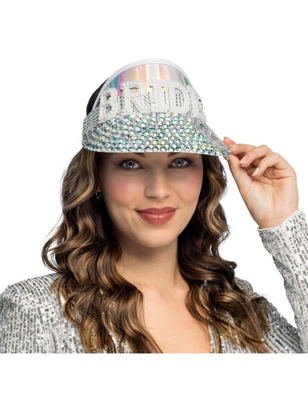 Zilveren Vrijgezellenfeest Zonneklep Dames