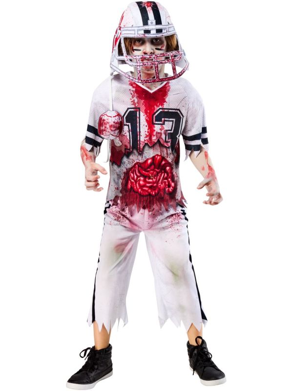 Zombie American Footballer Kostuum Kinderen