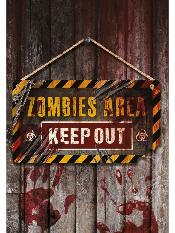 Zombie Area Wandbord