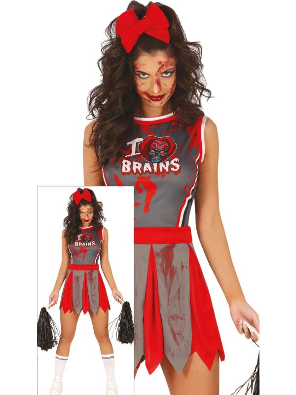 Zombie Cheerleader Outfit Dames