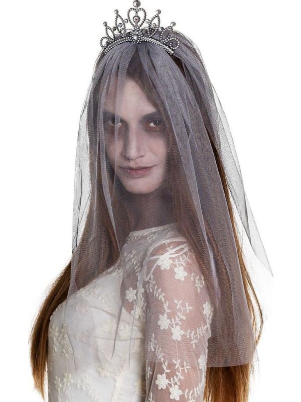 Zombie Prinses Kroontje met Sluier