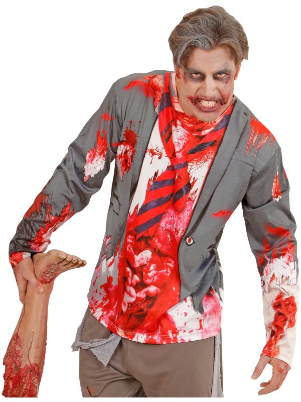 Zombie Shirt met Bloed