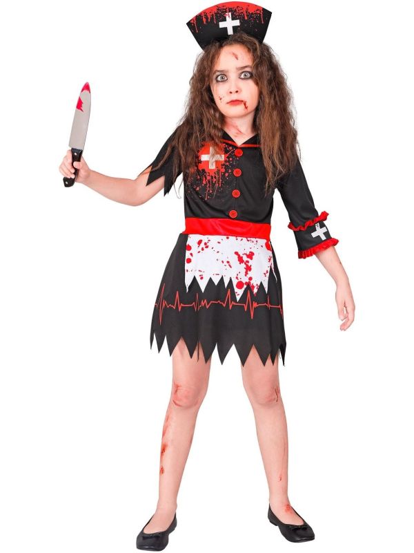 Zombie Verpleegster Kostuum Meisjes