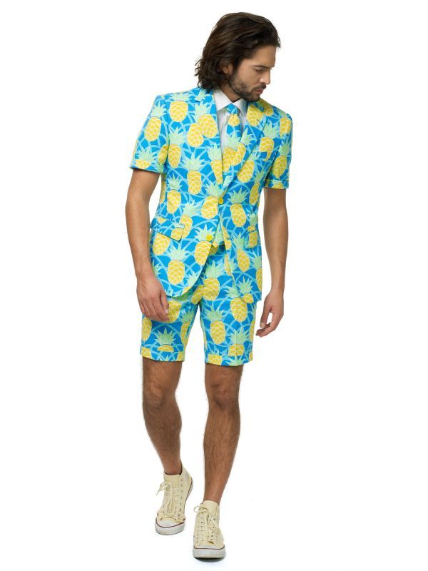 Zomers Ananas Party Opposuits Kostuum