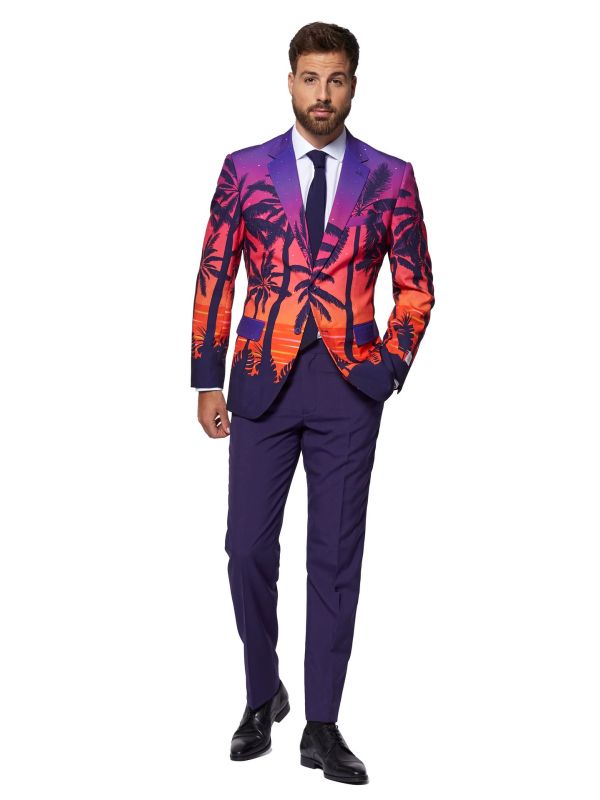 Zonsondergang Opposuits Kostuum