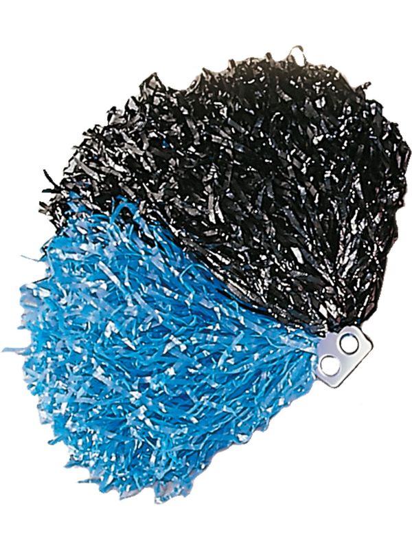 Zwart Blauwe Cheerleader Pom Pom
