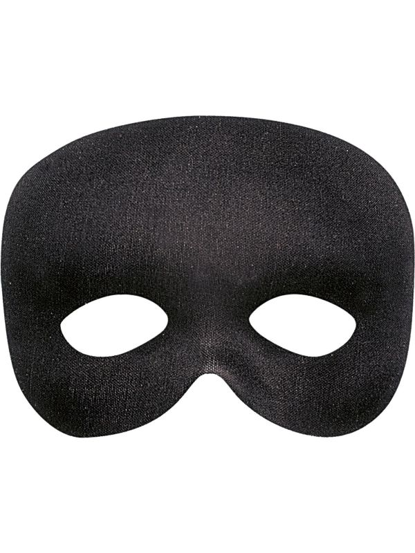 Zwart Fantoom Oogmasker