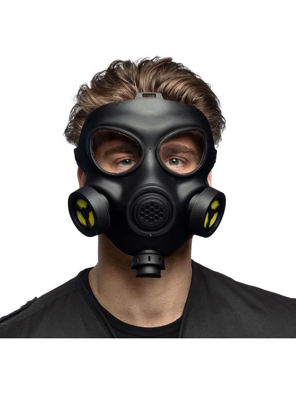 Zwart Gasmasker Gezichtsmasker