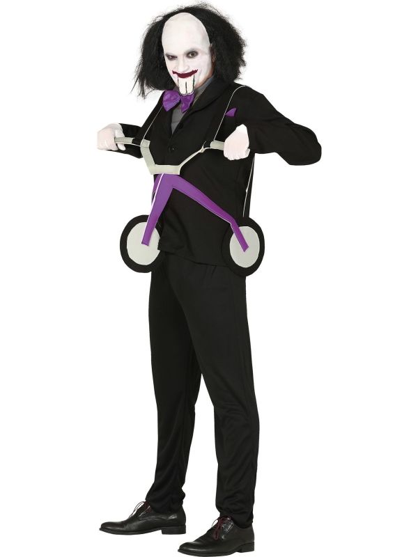 Zwart met Paars Saw Kostuum