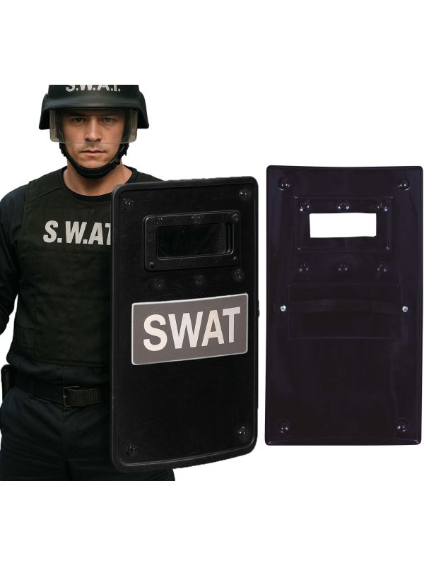 Zwart Swat Schild