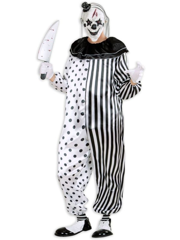 Zwart Witte Killer Clown
