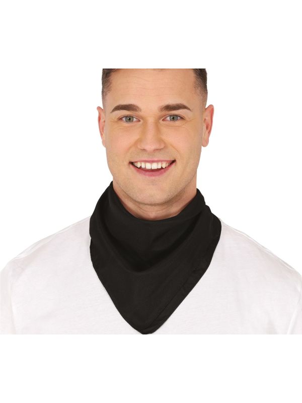 Zwarte Bandana Sjaal Volwassenen