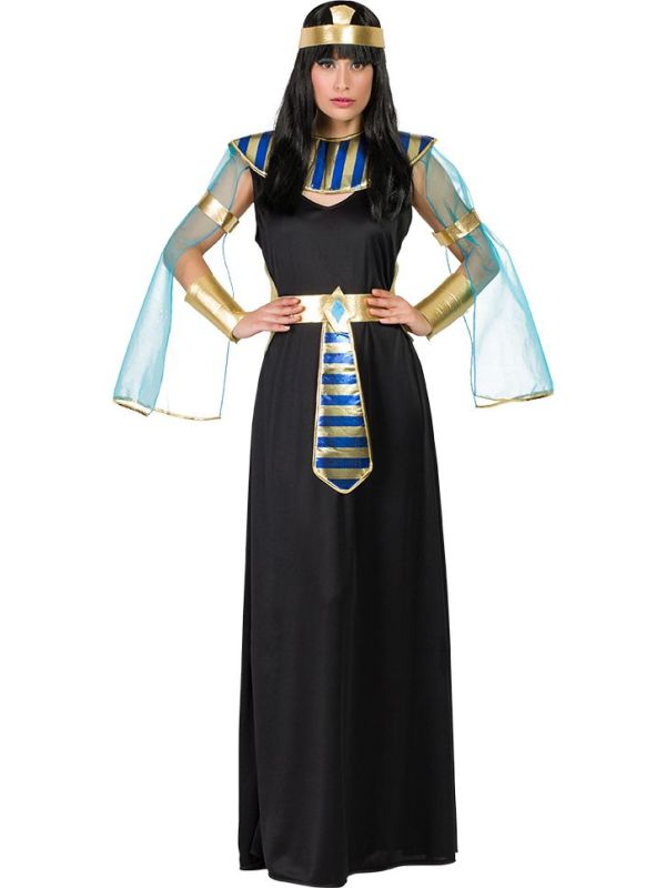 Zwarte Egyptische Cleopatra Outfit