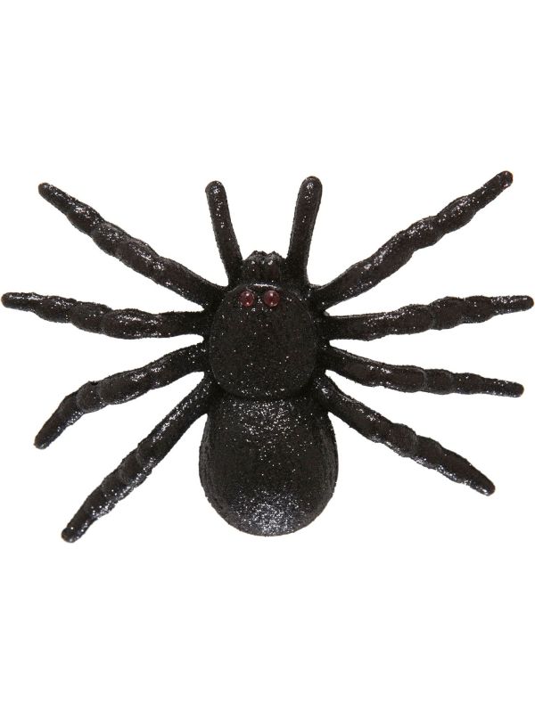 Zwarte Glitter Spin Haarclip