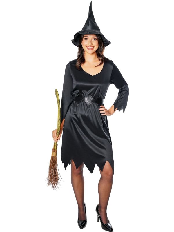 Zwarte Heks Kostuum Dames