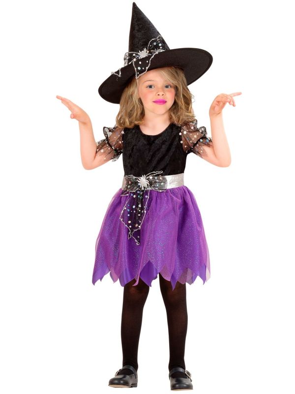 Zwarte Heksen Jurk Meisjes