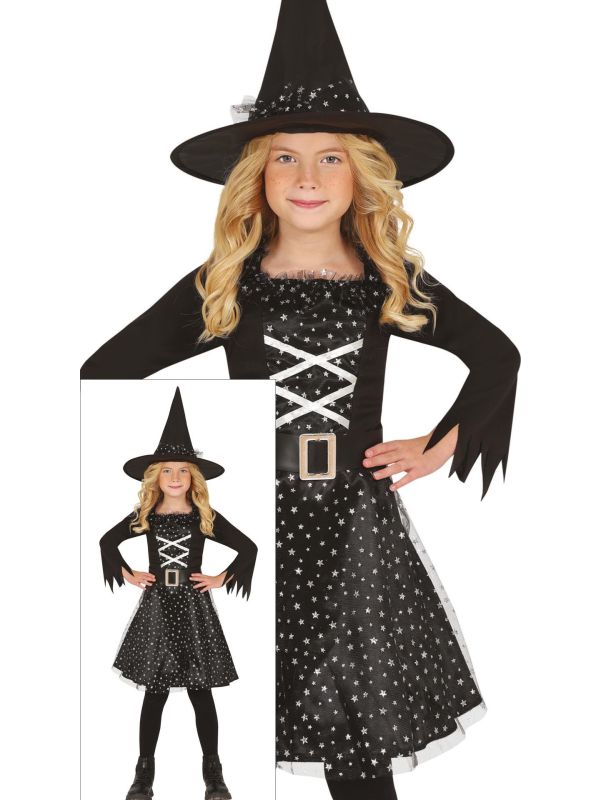 Zwarte Heksen Kostuum Kind