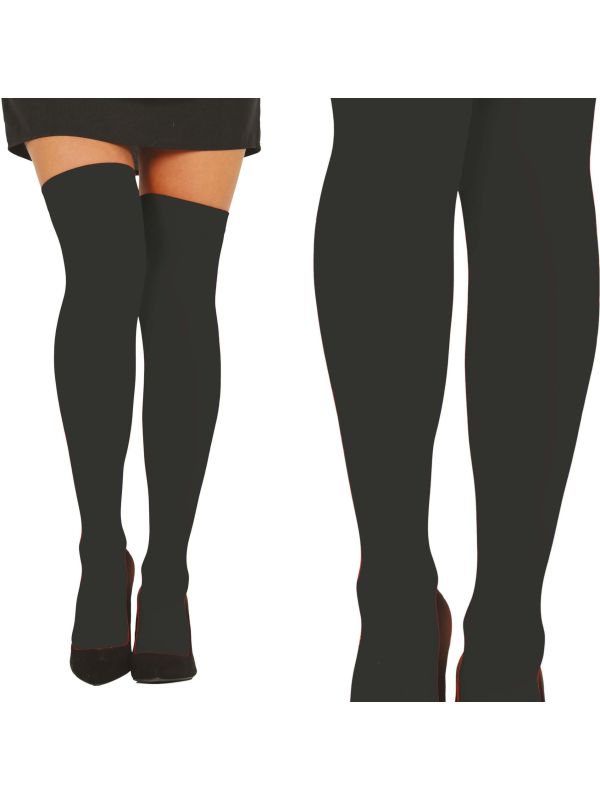 Zwarte Kniekousen Dames