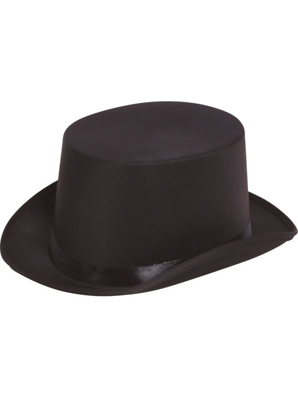 Zwarte Luxe Hoge Hoed